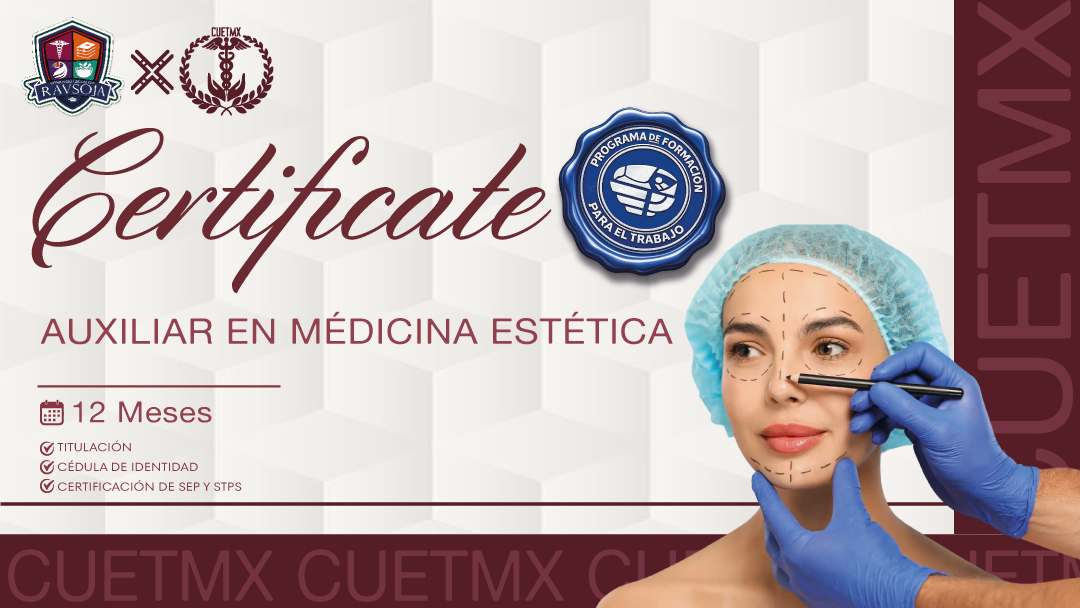 Diplomado en Auxiliar en Medicina Estética
