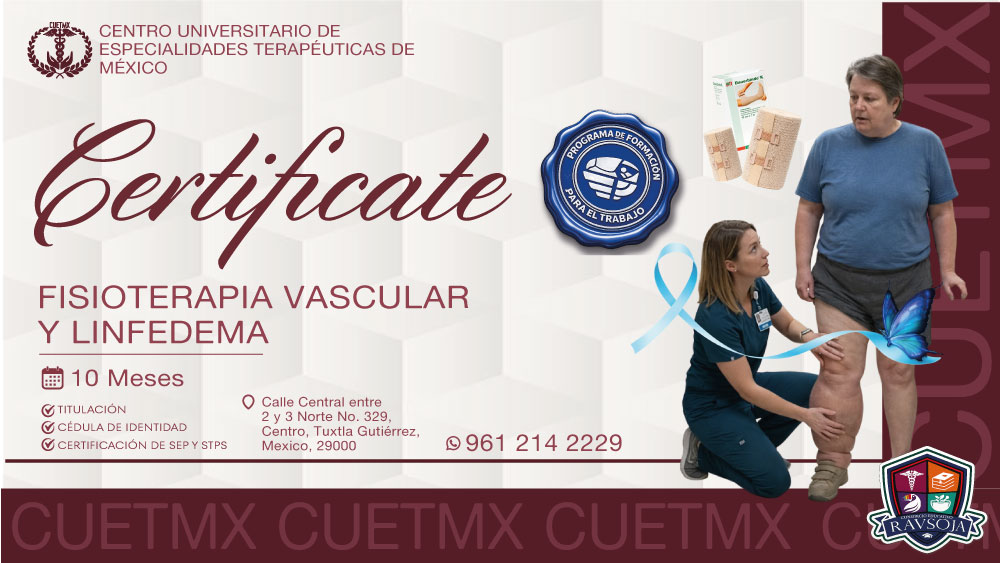 Diplomado en Fisioterapia Vascular Y Linfedema